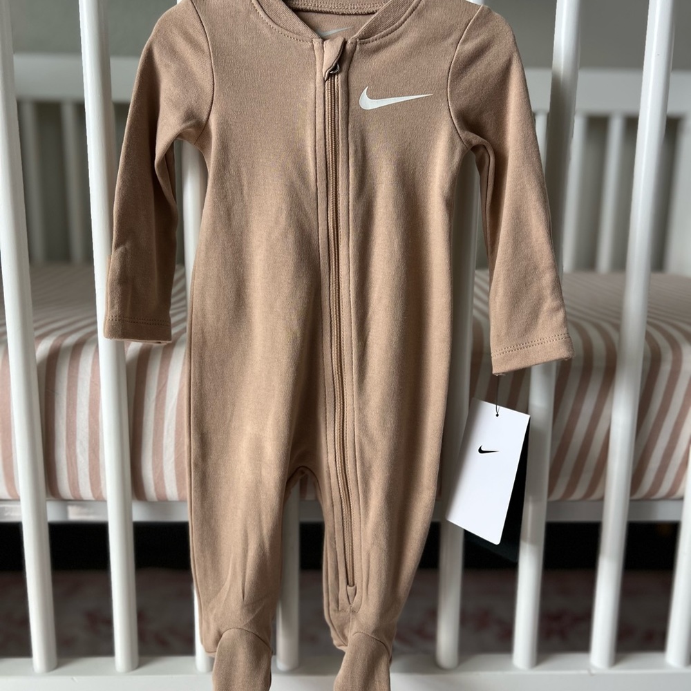 Newborn Nike Footie Pajamas